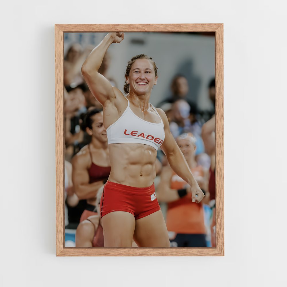 Poster Cheer Up Tia – affiche Powerlifting (vue 4)
